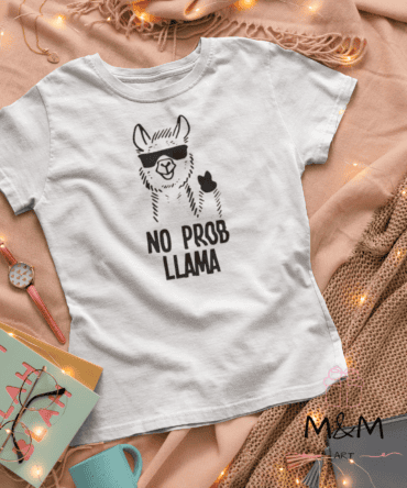 Дамска тениска “No probllama”