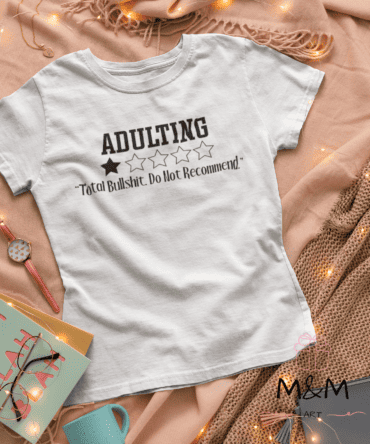 Дамска тениска “Adulting”