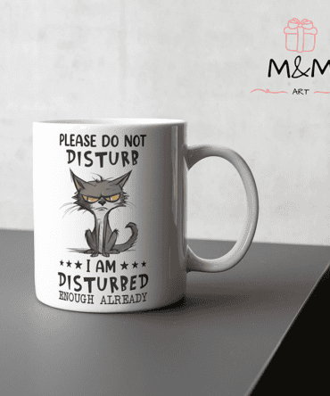Забавна чаша – I am disturbed enough
